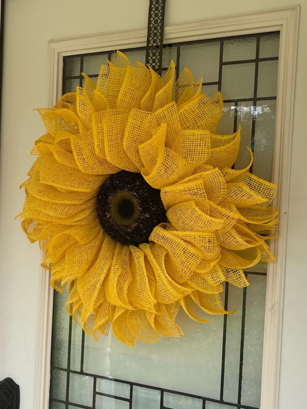 *NWT Sunflower Spring Theme Front Door Wreath